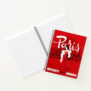 Sizzling in Paris Notebook