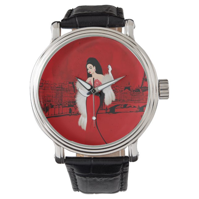 Sizzling in Paris Watch (Front)