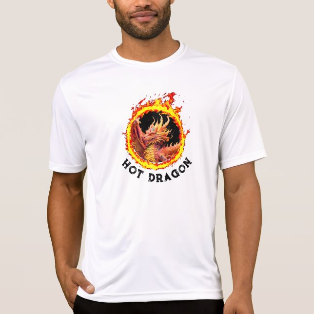 *~* Sizzling Ring of Fire AP88 Hot Dragon  T-Shirt (Front)