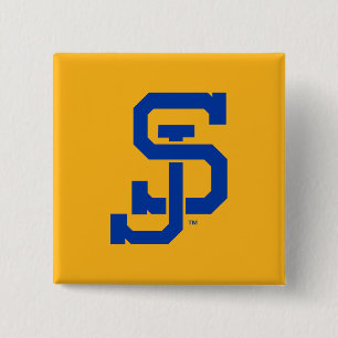 SJ Spartans 15 Cm Square Badge