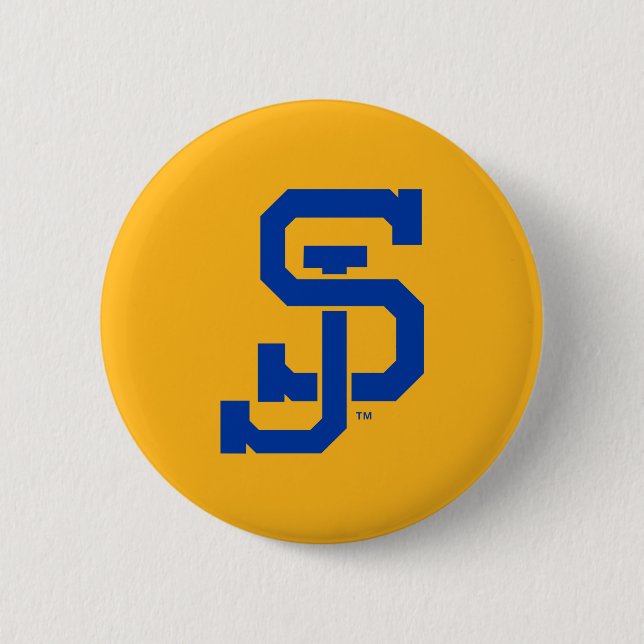 SJ Spartans 6 Cm Round Badge (Front)