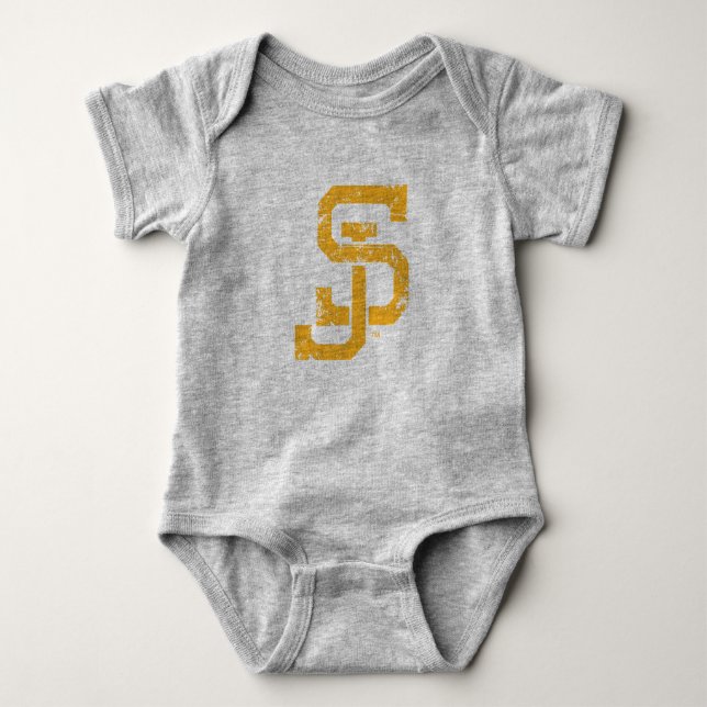 SJ Spartans Baby Bodysuit (Front)