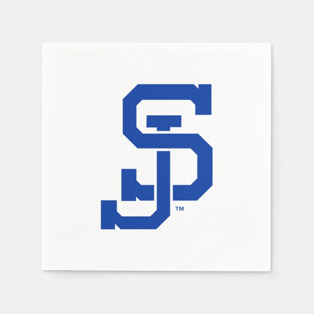 SJ Spartans logo Napkin (Front)