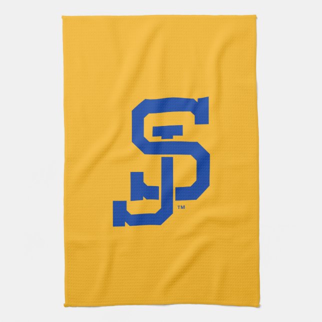 SJ Spartans Tea Towel (Vertical)