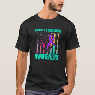 Sjogren's Syndrome Survivor Learn Warrior 2 T-Shirt