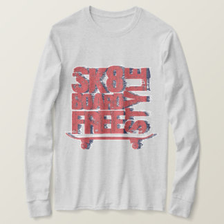 Sk8 Board Life Graphic | Skateboarding Art T-Shirt
