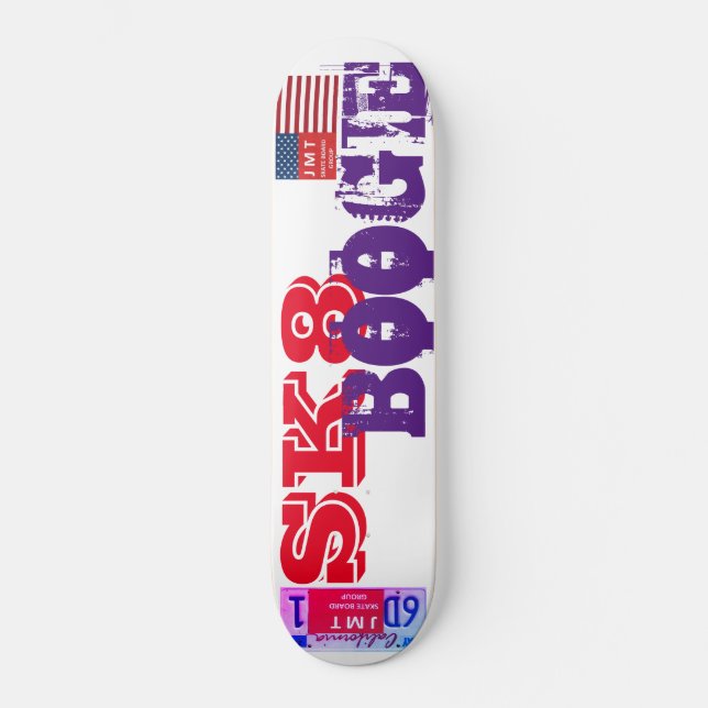 SK8 BOGGIE Skateboard (Front)