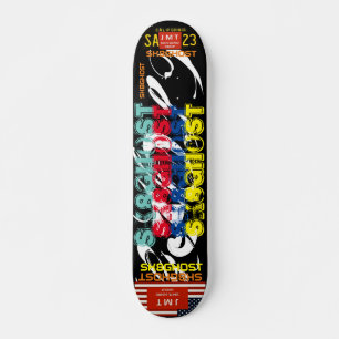 SK8 GHOST 7 3/4" Skateboard Deck