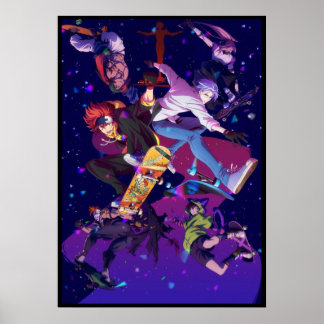 SK8 The Infinity Characters Poster