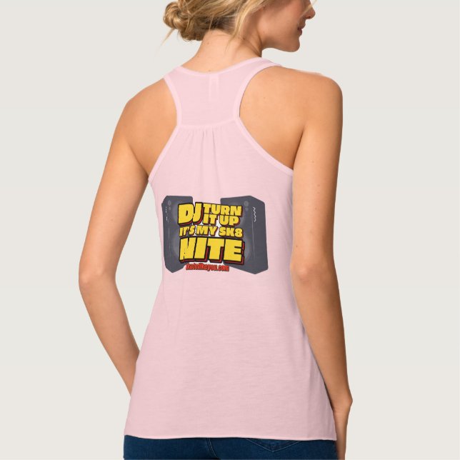Sk8LikeYou DJ TIU Racer Back Tanks - Womens (Back)