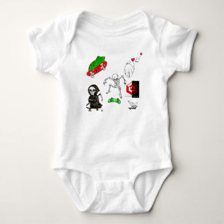 Sk8r 4 LIFE (starter kit) Baby Bodysuit