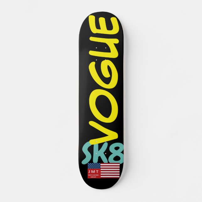 SK8VOGUE Skateboard (Front)