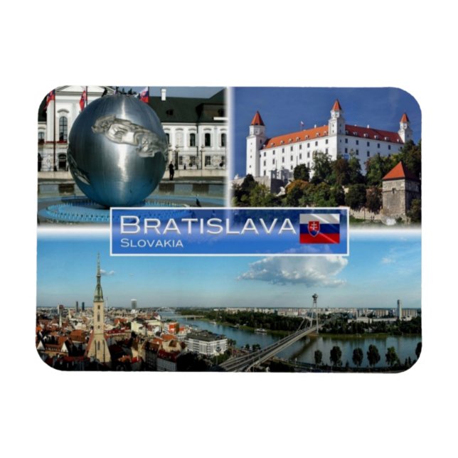 SK Slovakia - Bratislava - Magnet (Horizontal)
