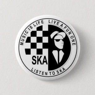 ska 2 6 cm round badge