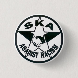 Ska Against Racism 3 Cm Round Badge