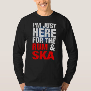 Ska And Rum Music Is Life Ska Reggae Punk Sco  1 T-Shirt