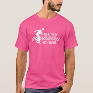 SKA DAD reggae ska clothing for men Skinhead Mod S T-Shirt