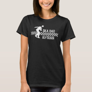 SKA DAD reggae ska clothing for men Skinhead Mod S T-Shirt