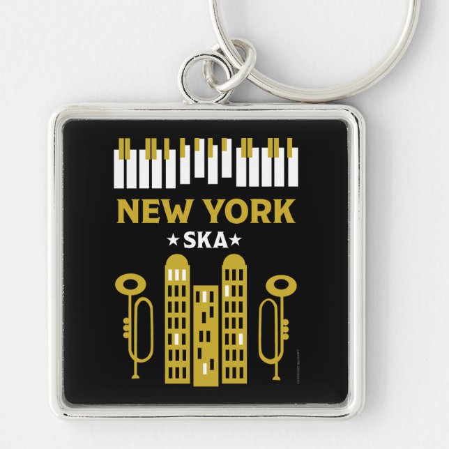 Ska Jazz Key Ring (Front)