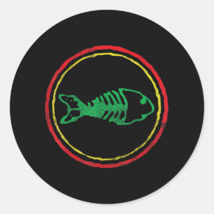 Ska Punk Mens Womens Mothers Fathers Day  Classic Round Sticker