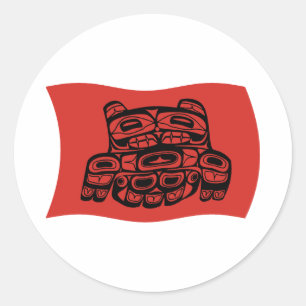 Skagit Tribe Flag Sticker