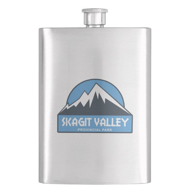 Skagit Valley Provincial Park Hip Flask (Front)