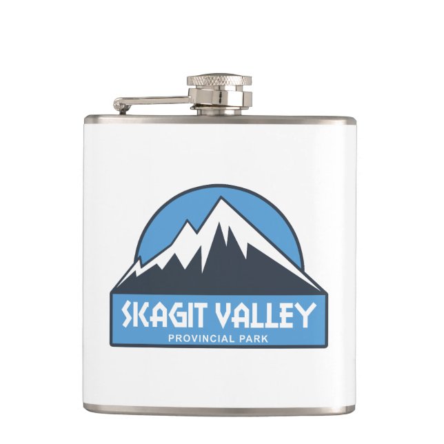 Skagit Valley Provincial Park Hip Flask (Front)
