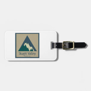 Skagit Valley Provincial Park Rustic Luggage Tag