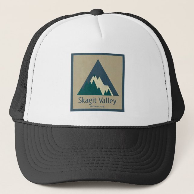 Skagit Valley Provincial Park Rustic Trucker Hat (Front)