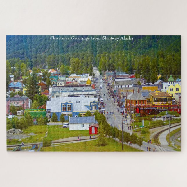 Skagway Alaska Jigsaw Puzzle (Horizontal)