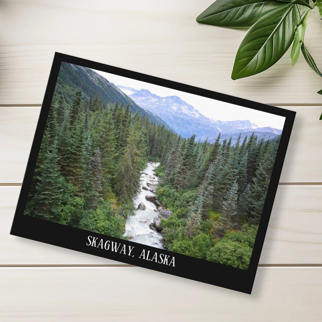 Skagway Alaska Mountains Landscape Postcard (Creator Uploaded)