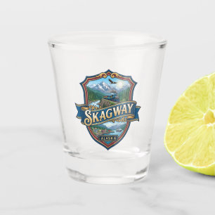 Skagway USA Shot Glass