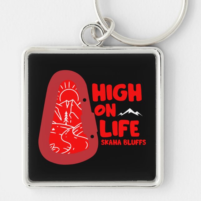 Skaha Bluffs Alpinism Canada Key Ring (Front)