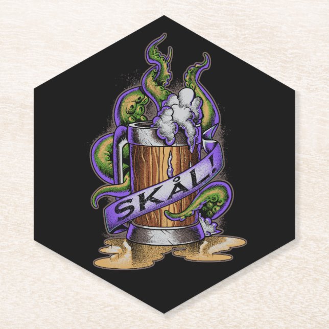 SKÅL PAPER COASTER (Front)