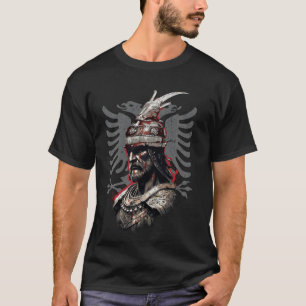Skanderbeg Albanian National Hero Eagle Kosovo Alb T-Shirt