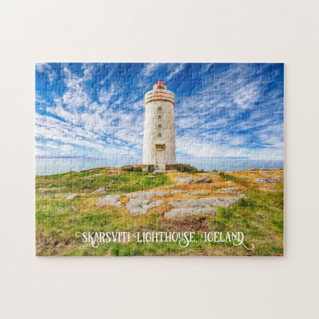 Skarsviti Lighthouse, Iceland Jigsaw Puzzle (Horizontal)