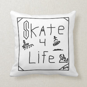 Skate 4 Life Cushion