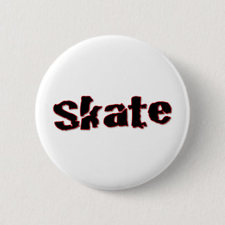 Skate 6 Cm Round Badge