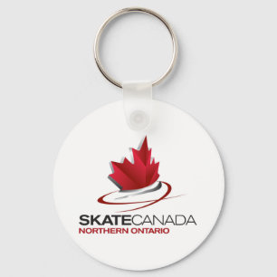 Skate Canada Northern Ontario Logo Key Ring