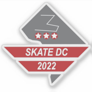 Skate DC 2022 Weekend Sticker