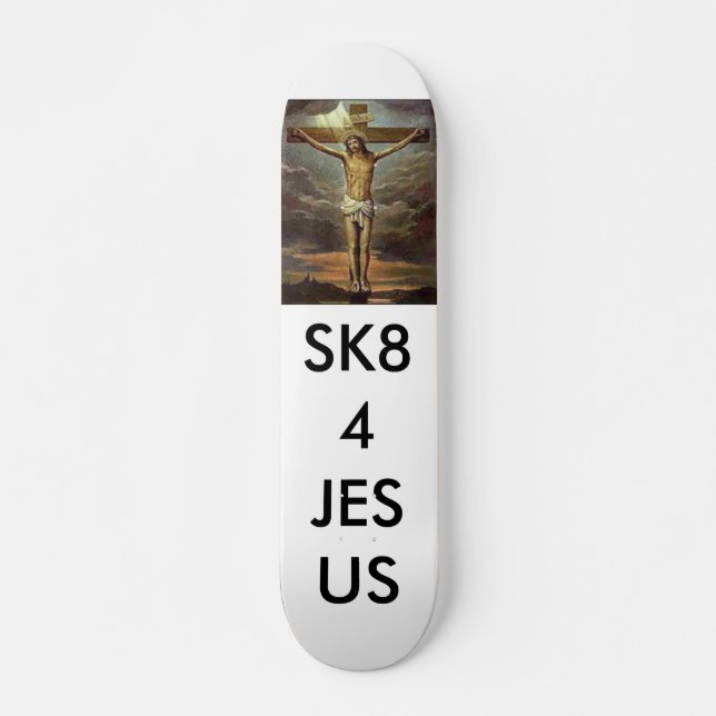 skate for jesus skateboard (Front)
