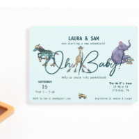 Skate Invitations for baby shower