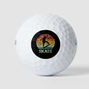 Skate Olli vintage design for skaters Golf Balls