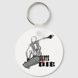 Skate Or Die Key Ring