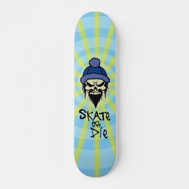 Skate or Die Skateboard (Front)