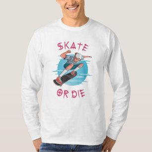 Skate or die Skateboarder Boy T-Shirt