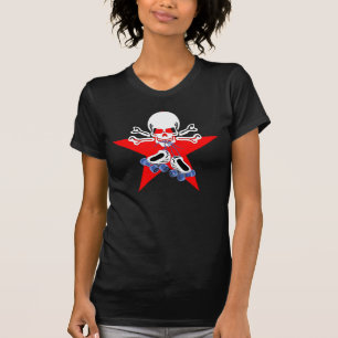 Skate or die with jammer star T-Shirt