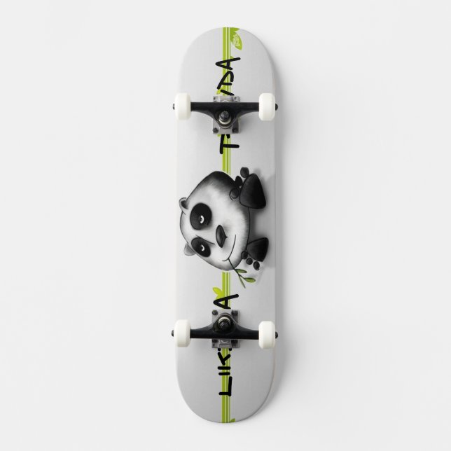 Skate Panda Skateboard (Front)