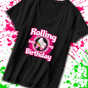 Skate Party - Roller Rink Roller Skating Birthday T-Shirt