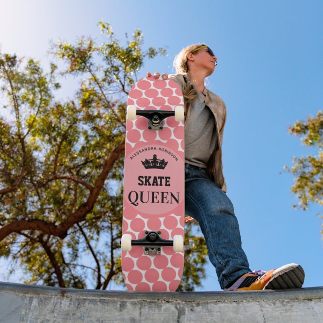 Skate Queen Custom Name Skateboard (Outdoor 1)